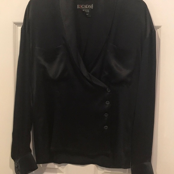 ESCARDA SILK BLOUSE LONG SLEEVED - Picture 3 of 8